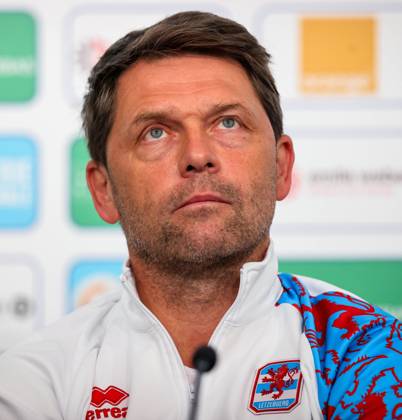 Luxembourg press conference, PK, Pressekonferenz Stade de Luxembourg 9 6 2025 Manager Luc Holtz Luc Holtz 9 6 2025 Copyright: x INPHO RyanxByrnex RB2_5034