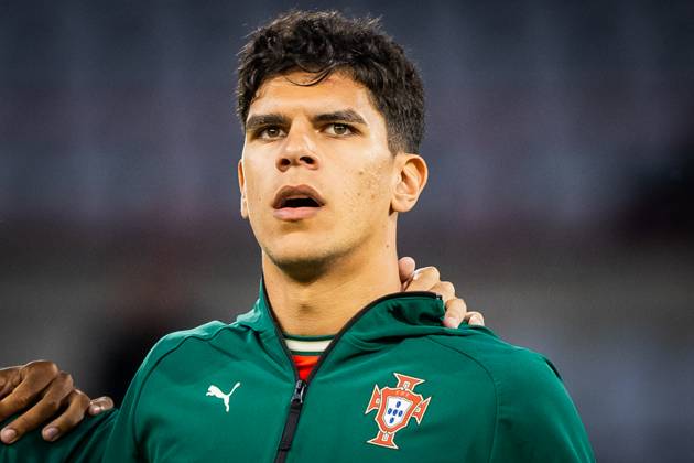 PORTUGAL U21, U 21 - FRANCE U21 Mateus Fernandes of Portugal during the UEFA European Under-21 Championship 2025 football match between Portugal U21 and France U21. Stadium Na Sihoti, Trencin, Slovakia, June 11, 2025. Photo by Branislav Racko Copyright: xx 080A3563