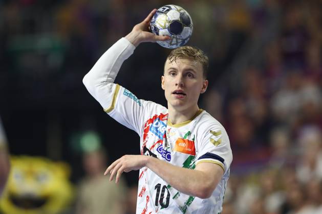14 06 2025, xtgx, Handball, EHF Champions League Semi-Final 2, FC Barcelona SC Magdeburg v l Gisli Thorgeir Kristjansson Magdeburg, 10 Koeln