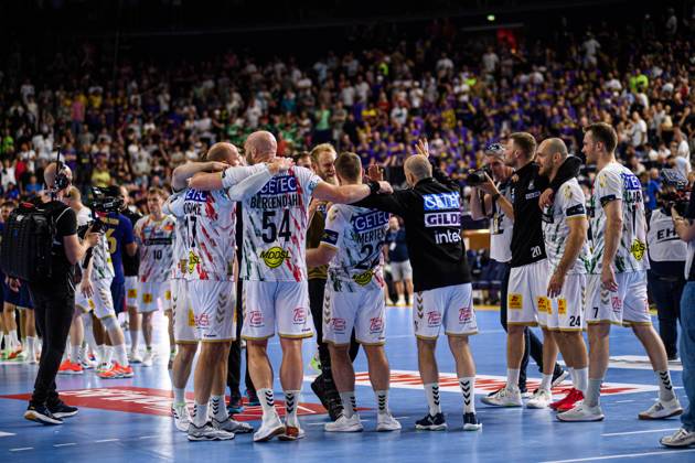 COLOGNE, GERMANY - 14 JUNE, 2025: - The match of TruckScout24 EHF FINAL4 Barca vs SC Magdeburg at Lanxess Arena.  Copyright: xVITALIIxKLIUIEVx