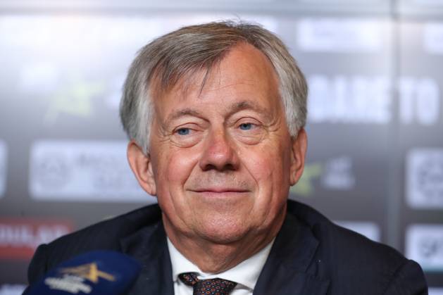 15 06 2025, xtgx, Handball, EHF Champions League Final, Füchse Berlin SC Magdeburg v l Press conference on the final day, Michael Wiederer EHF President Portrait, Portraet, single picture Cologne