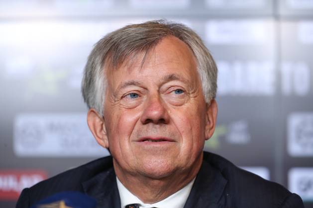 15 06 2025, xtgx, Handball, EHF Champions League Final, Füchse Berlin SC Magdeburg v l Press conference on the final day, Michael Wiederer EHF President Portrait, Portraet, single picture Cologne