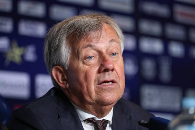 15 06 2025, xtgx, Handball, EHF Champions League Final, Füchse Berlin SC Magdeburg v l Press conference on the final day, Michael Wiederer EHF President Portrait, Portraet, single picture Cologne