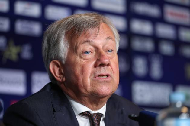15 06 2025, xtgx, Handball, EHF Champions League Final, Füchse Berlin SC Magdeburg v l Press conference on the final day, Michael Wiederer EHF President Portrait, Portraet, single picture Cologne