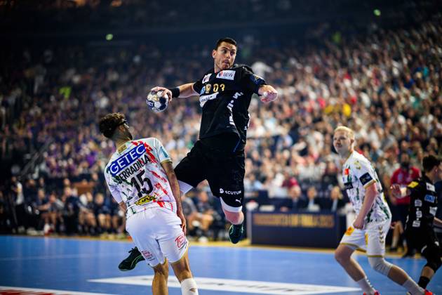 COLOGNE, GERMANY - 15 JUNE, 2025: Mijajlo Marsenic - The final match of TruckScout24 EHF FINAL4 Fuchse Berlin vs SC Magdeburg at Lanxess Arena.  Copyright: xVITALIIxKLIUIEVx