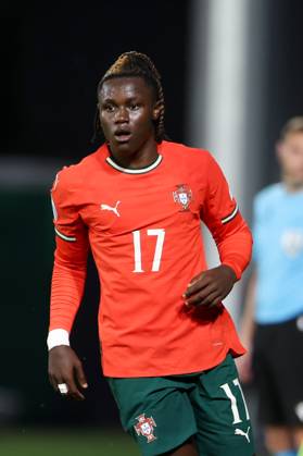 June 14, 2025, Trenczyn, Slovakia: Geovany Quenda of Portugal is seen during the UEFA UNDER21 Championship Slovakia 2025 match between Portugal and Poland at Stadion na Sihoti. FInal Score; Portugal 5:0 Poland. Trenczyn Slovakia - ZUMAs197 20250614_aab_s197_132 Copyright: xGrzegorzxWajdax