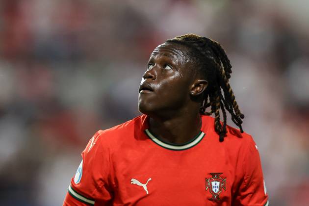 June 14, 2025, Trenczyn, Slovakia: Geovany Quenda of Portugal seen during the UEFA UNDER21Championship Slovakia 2025 match between Portugal and Poland at Stadion na Sihoti. FInal Score; Portugal 5:0 Poland. FInal Score; Portugal 5:0 Poland. Trenczyn Slovakia - ZUMAs197 20250614_aab_s197_150 Copyright: xGrzegorzxWajdax
