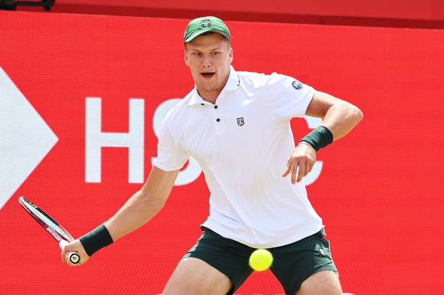 TENNIS - ATP, Tennis Herren Queen s Club LONDON,ENGLAND,17.JUN.25 - TENNIS - ATP World Tour, HSBC Championships. Image shows Jenson Brooksby (USA). GEPAxpictures xAlanxGrieves