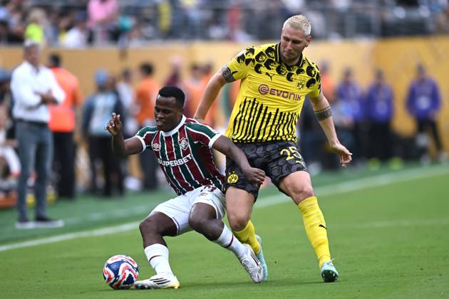Db New York (Stati Uniti) 17 06 2025 - FIFA Club World Cup 2025 Fluminense-Borussia Dortmund foto Daniele Buffa Image nella foto: Niklas Sule-Jhon Arias