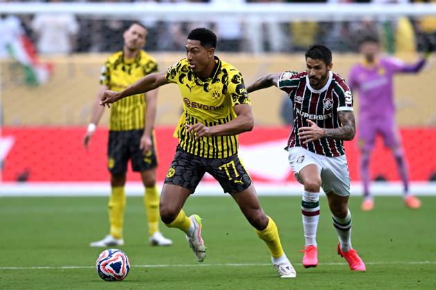 Db New York (Stati Uniti) 17 06 2025 - FIFA Club World Cup 2025 Fluminense-Borussia Dortmund foto Daniele Buffa Image nella foto: Jobe Bellingham-Nonato