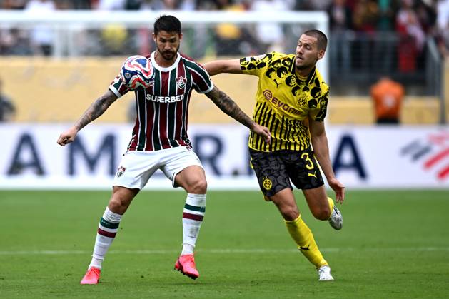 Db New York (Stati Uniti) 17 06 2025 - FIFA Club World Cup 2025 Fluminense-Borussia Dortmund foto Daniele Buffa Image nella foto: Everaldo-Waldemar Anton