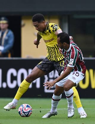 Db New York (Stati Uniti) 17 06 2025 - FIFA Club World Cup 2025 Fluminense-Borussia Dortmund foto Daniele Buffa Image nella foto: Jobe Bellingham-Lima