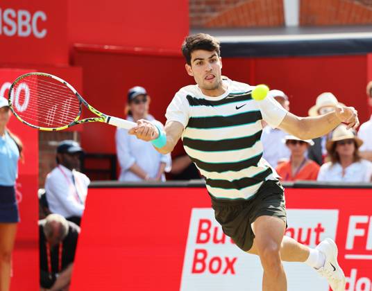 TENNIS - ATP, Tennis Herren Queen s Club LONDON,ENGLAND,17.JUN.25 - TENNIS - ATP World Tour, HSBC Championships. Image shows Carlos Alcaraz (ESP). GEPAxpictures xAlanxGrieves