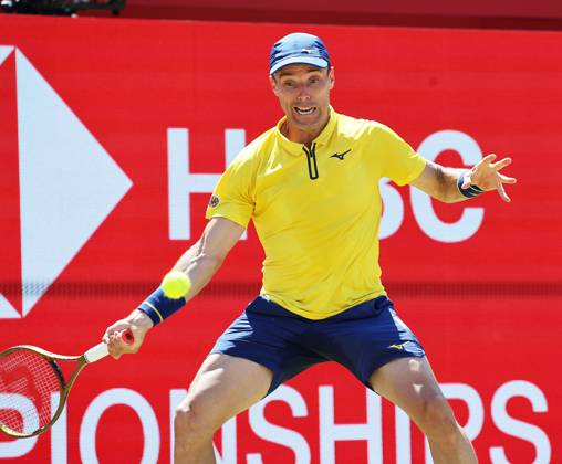 TENNIS - ATP, Tennis Herren Queen s Club LONDON,ENGLAND,18.JUN.25 - TENNIS - ATP Tour, HSBC Championships. Image shows Roberto Bautista Agut (ESP). GEPAxpictures xAlanxGrieves
