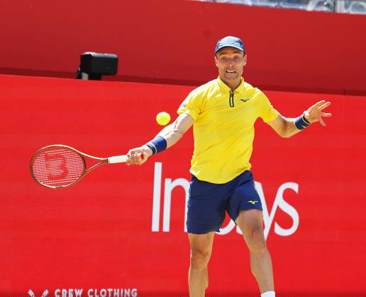 TENNIS - ATP, Tennis Herren Queen s Club LONDON,ENGLAND,18.JUN.25 - TENNIS - ATP Tour, HSBC Championships. Image shows Roberto Bautista Agut (ESP). GEPAxpictures xAlanxGrieves