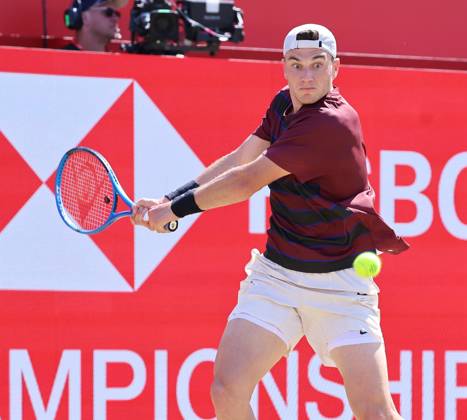 TENNIS - ATP, Tennis Herren Queen s Club LONDON,ENGLAND,18.JUN.25 - TENNIS - ATP Tour, HSBC Championships. Image shows Jack Draper (GBR). GEPAxpictures xAlanxGrieves