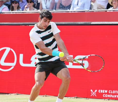 TENNIS - ATP, Tennis Herren Queen s Club LONDON,ENGLAND,19.JUN.25 - TENNIS - ATP Tour, HSBC Championships. Image shows Carlos Alcaraz (ESP). GEPAxpictures xAlanxGrieves