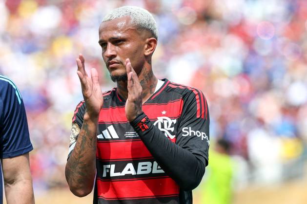 FIFA Club World Cup match between Flamengo and Chelsea Wesley of Flamengo during FIFA Club World Cup match between Flamengo and Chelsea at Lincoln Financial Field in Philadelphia, United States, on Friday, 20th. Philadelfia Lincoln Financial Field PA United States Copyright: xWilliamxVolcovx