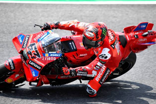 MOTORI - MotoGP - Gran Premio d Italia Brembo - Free Practice Francesco Bagnaia n63 Italy Ducati Lenovo Team during Gran Premio d Italia Brembo - Free Practice, MotoGP World Championship, WM, Weltmeisterschaft in Mugello, Italy, June 20 2025 Mugello Italy  Copyright: xIPAxSport ABACAx