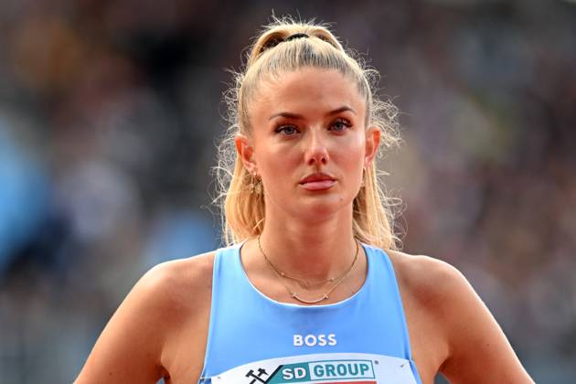Athletics, Alica Schmidt taken out of cinema for doping control - Archive pictures