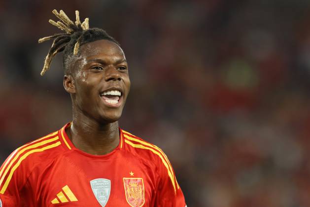 NICO WILLIAMS, Spagna, UEFA Nations League 2025, Semi Final, Spain vs France 5-4, 05-06-2025, Esultanza, Celebration, Jubel UEFA NATIONS LEAGUE 2025 SEMI FINALE SPAGNA-FRANCIA 5-4