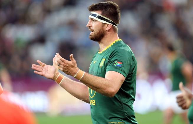 Qatar Airways Cup, DHL Stadium, Cape Town, South Africa 29 6 2025 South Africa vs Barbarians Jean Kleyn of South Africa Jean Kleyn 29 6 2025  Copyright: x INPHO StevexHaagxSports Darrenx SH195396