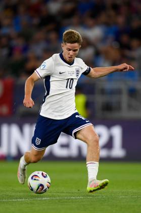 James McAtee of England U21, U 21 England U21 v Germany U21, UEFA U21 Championship, Final, National Football Stadium, Bratislava, Slovakia - 28 Jun 2025Bratislava National Football Stadium Slovakia  Copyright: xAlexxNicodim Shutterstockx 15377260bz