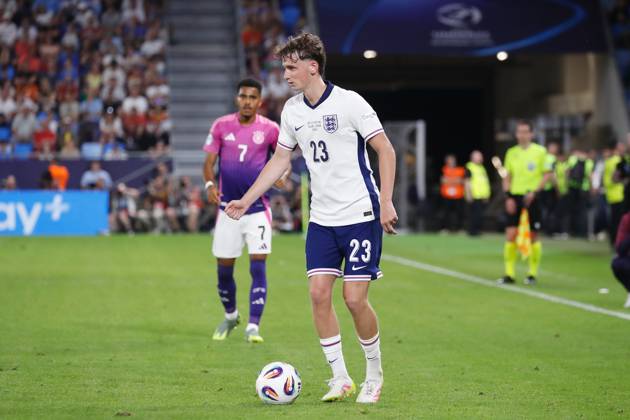 Tyler Morton (ENG), JUNE 28, 2025 - Football Soccer : UEFA European Under-21 Championship 2025 Slovakia Finals match between Under-21 England 3-2 Under-21 Germany at the National Football Stadium in Bratislava, Slovakia. Noxthirdxpartyxsales  aflo_296315797