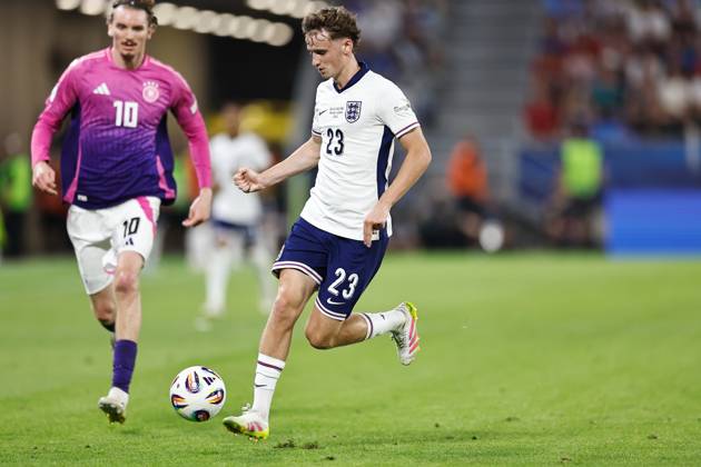 Tyler Morton (ENG), JUNE 28, 2025 - Football Soccer : UEFA European Under-21 Championship 2025 Slovakia Finals match between Under-21 England 3-2 Under-21 Germany at the National Football Stadium in Bratislava, Slovakia. Noxthirdxpartyxsales  aflo_296315818