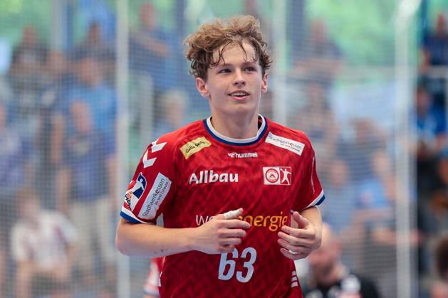29 06 2025, 2 Handball Bundesliga, Catch-up match, TuSEM Essen Dessau Rosslauer HV 06, Hugo Zilkens TuSEM Essen , Essen Sporthalle Am Hallo NRW Germany xRHR FOTO DEx Copyright: DennisxEwert RHR-FOTOx RHR-FOTO DE
