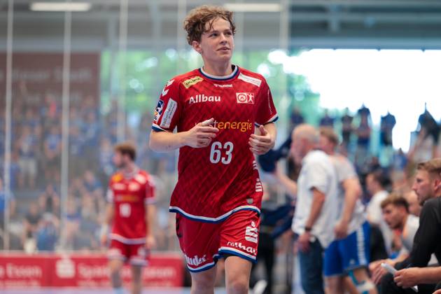 29 06 2025, 2 Handball Bundesliga, Catch-up match, TuSEM Essen Dessau Rosslauer HV 06, Hugo Zilkens TuSEM Essen , Essen Sporthalle Am Hallo NRW Germany xRHR FOTO DEx Copyright: DennisxEwert RHR-FOTOx RHR-FOTO DE