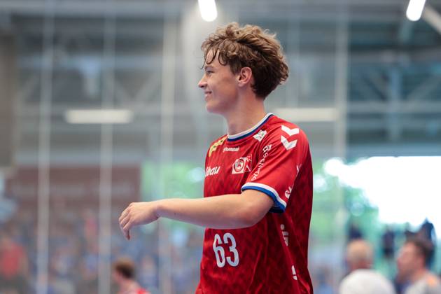 29 06 2025, 2 Handball Bundesliga, Catch-up match, TuSEM Essen Dessau Rosslauer HV 06, Hugo Zilkens TuSEM Essen , Essen Sporthalle Am Hallo NRW Germany xRHR FOTO DEx Copyright: DennisxEwert RHR-FOTOx RHR-FOTO DE