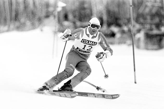 850210 Alpine, World Championships, slalom Ingemar Stenmark, Sweden on the slopes  Copyright: BILDBYRAN BB850210BB053