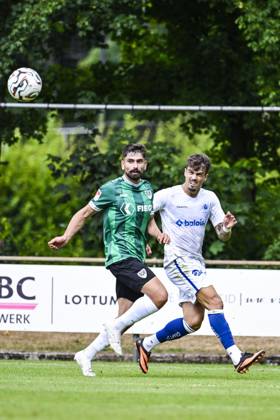 Gent s Tiago Araujo pictured in action during a friendly soccer game between Belgian KAA Gent and German Preussen Munster, on Wednesday 09 July 2025 in Horst, the Netherlands. Gent is on a summer camp to prepare for the upcoming 2025-2026 first division season. TOM GOYVAERTS TomxGoyvaerts  x128765918x