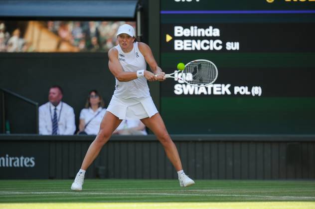 Tennis, Wimbledon, Tag 11, Belinda Bencic - Iga Swiatek
