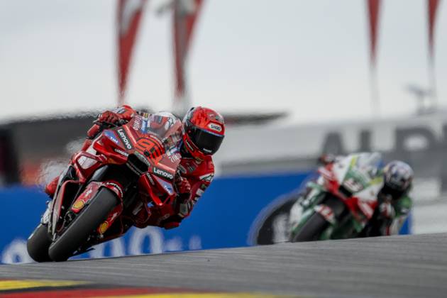 MOTO - MOTO GP - GERMANY GRAND PRIX 2025 93 MARQUEZ Marc (spa), Ducati Lenovo Team, Ducati Desmosedici GP25, action during the 2025 MotoGP Motul Liqui Moly Grand Prix of Germany, Germany GP, on the Sachsenring circuit, from July 11 to 13, in Germany - Hohenstein-ErnstthalGermany Copyright: xGIGIxSOLDANOx