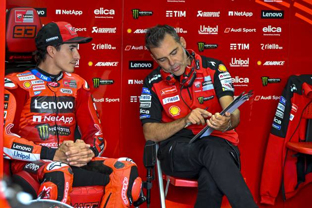 MOTO - MOTO GP - GERMANY GRAND PRIX 2025 MARQUEZ Marc (spa), Ducati Lenovo Team, Ducati Desmosedici GP25, portrait during the 2025 MotoGP Motul Liqui Moly Grand Prix of Germany, Germany GP, on the Sachsenring circuit, from July 11 to 13, in Germany - Hohenstein-ErnstthalGermany Copyright: xGIGIxSOLDANOx