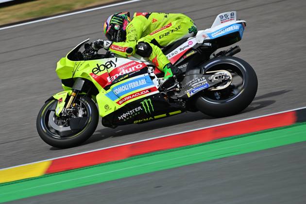 MOTO - MOTO GP - GERMANY GRAND PRIX 2025 21 MORBIDELLI Franco (ita), Pertamina Enduro VR46 Racing Team, Ducati Desmosedici GP24, action during the 2025 MotoGP Motul Liqui Moly Grand Prix of Germany, Germany GP, on the Sachsenring circuit, from July 11 to 13, in Germany - Hohenstein-ErnstthalGermany Copyright: xGIGIxSOLDANOx