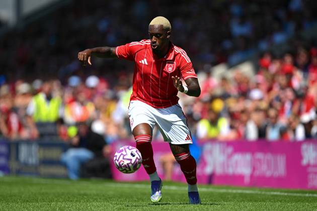 Chesterfield v Nottingham Forest - Pre-Season Friendly Callum Hudson-Odoi of Nottingham Forest participates in the pre-season friendly match between Chesterfield and Nottingham Forest at the SMH Group Stadium in Chesterfield, England, on July 12, 2025. Chesterfield Derbyshire United Kingdom Copyright: xMIxNewsx originalFilename:fletcher-chesterf250712_npN4A