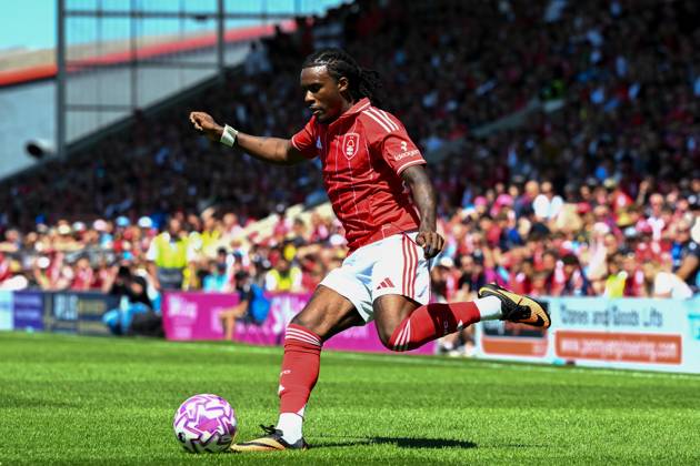 Chesterfield v Nottingham Forest - Pre-Season Friendly Omar Richards of Nottingham Forest participates in the pre-season friendly match between Chesterfield and Nottingham Forest at the SMH Group Stadium in Chesterfield, England, on July 12, 2025. Chesterfield Derbyshire United Kingdom Copyright: xMIxNewsx originalFilename:fletcher-chesterf250712_npbyY