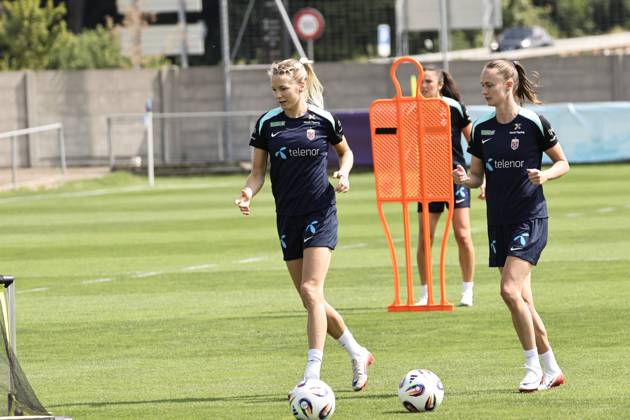 Euro 2025, Womens European Championship, Norway national team, Training