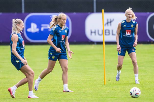 Euro 2025, Womens European Championship, Sweden national team, Training