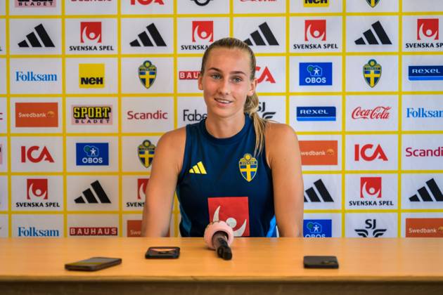 Euro 2025, Womens European Championship, Sweden national team, Press event