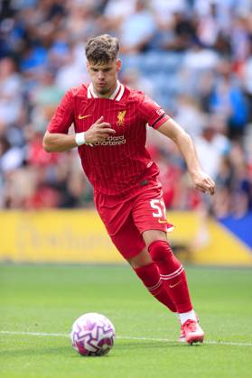 Fußball Vorsaison-Freundschaftsspiel Preston North End gegen Liverpool 13. Juli 2025 Vorsaison-Freundschaftsspiel Preston North End gegen Liverpool Milos Kerkez von Liverpool Foto Simon Stacpoole Abseits Preston UK  Copyright: xSimonxStacpoolexOffside