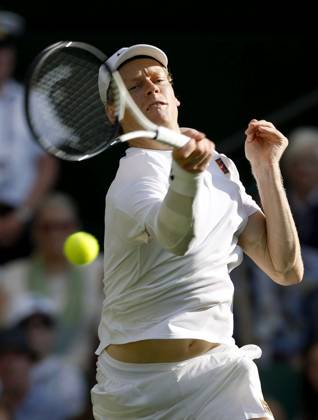 Tennis: Wimbledon championships Jannik Sinner of Italy plays against Carlos Alcaraz of Spain in the men s singles final at the Wimbledon tennis tournament in London on July 13, 2025.  A14AA0004721899P