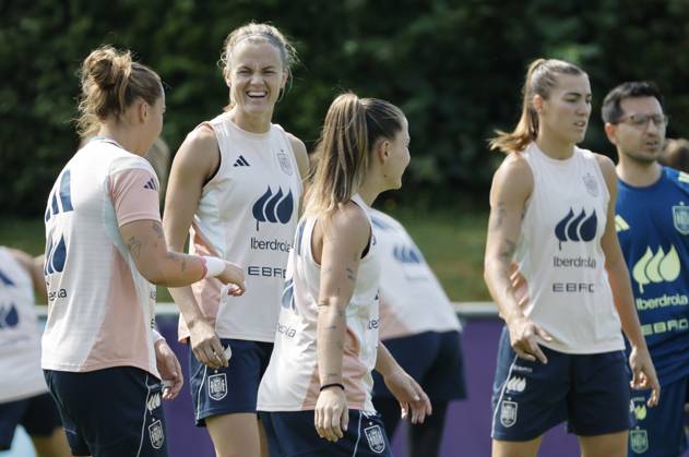 EURO 2025, Womens European Championship, Spanish national team, Training