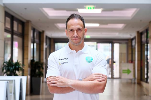 Handball, HBL, SC DHfK Leipzig, Presentation of Raul Alonso as coach