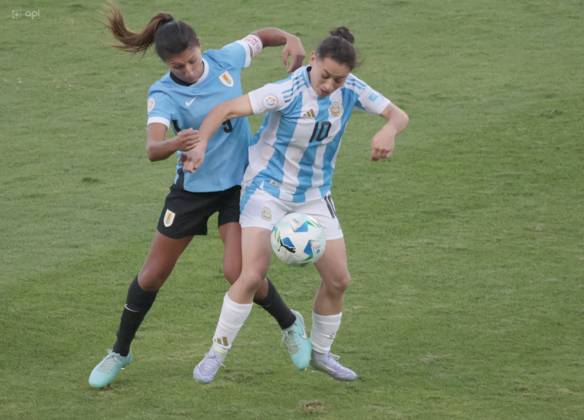 Football, Women, Copa America, Uruguay - Argentina