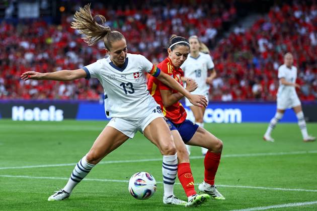 EURO 2025, European Womens Championship, Spain - Switzerland