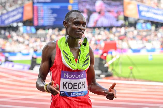 Novuna London Athletics Meet, London, UK. 19 July 2025. London, UK, 19 July 2025. KOECH Phanuel Kipkosgei, Kenya wins the Mens 1500m during the Novuna London Athletics Meet 2025, part of the Wanda Diamond League at London Stadium, Queen Elizabeth Park, London, UK., Credit:Lee Floyd Avalon UK, London, London Stadium, Queen Elizabeth  Copyright: xLeexFloydx xAvalonx 1023708111